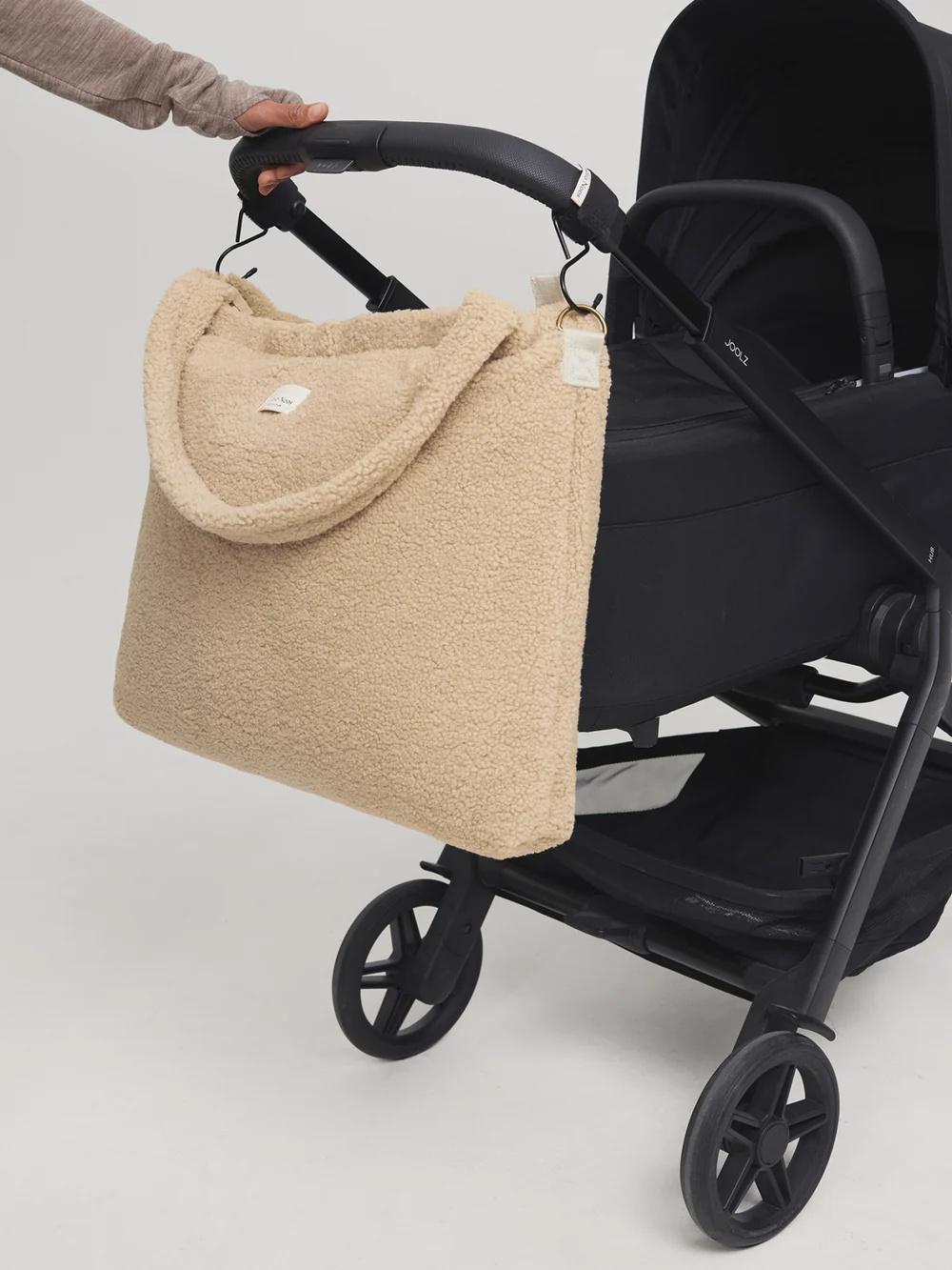 Teddy Diaper Bag | Ecru