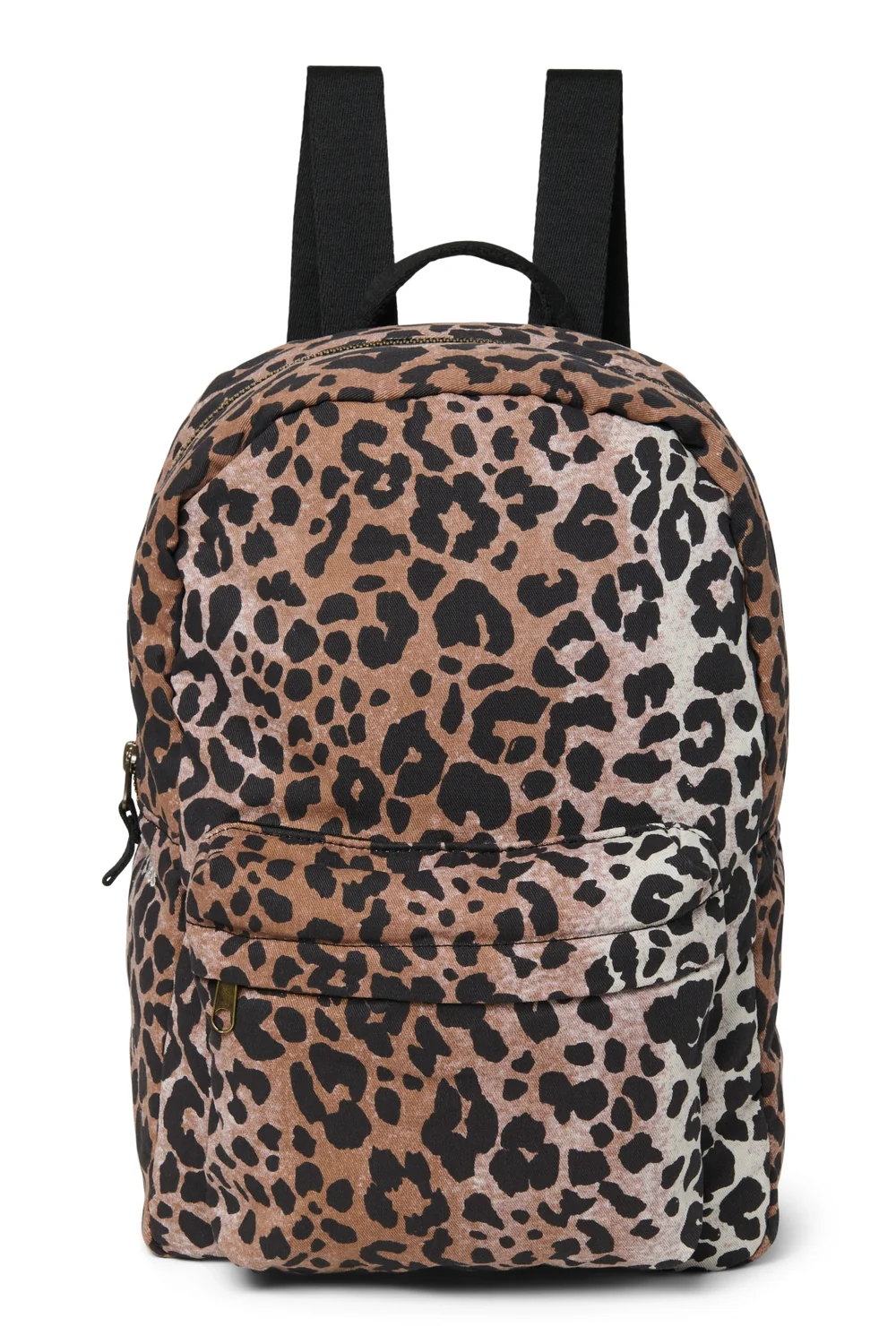 Soft Cotton Midi Backpack | Hazel Leopard