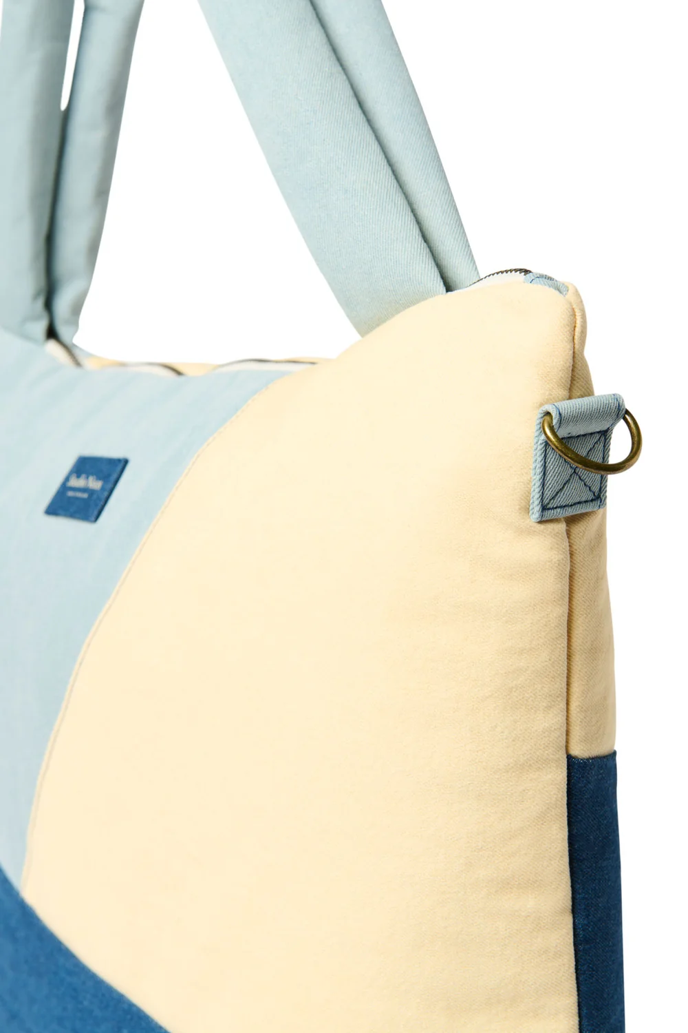 Patchwork Diaper Bag | Denim