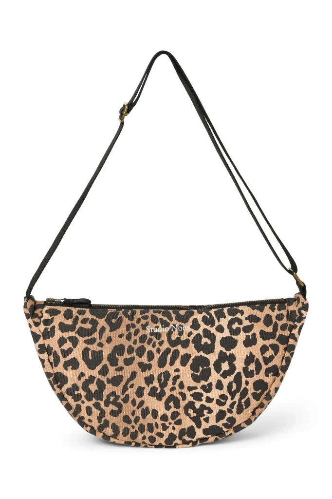 Cotton Adult Fanny Pack | Brown Leopard
