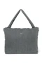 Denim Diaper Bag | Grey