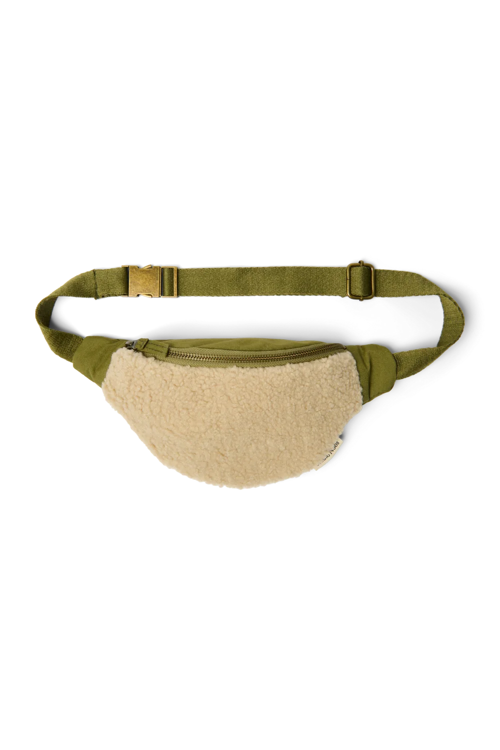 Cotton Mini Fanny Pack | Green