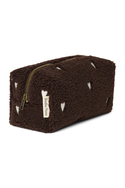 Teddy Pouch | Chocolate Hearts
