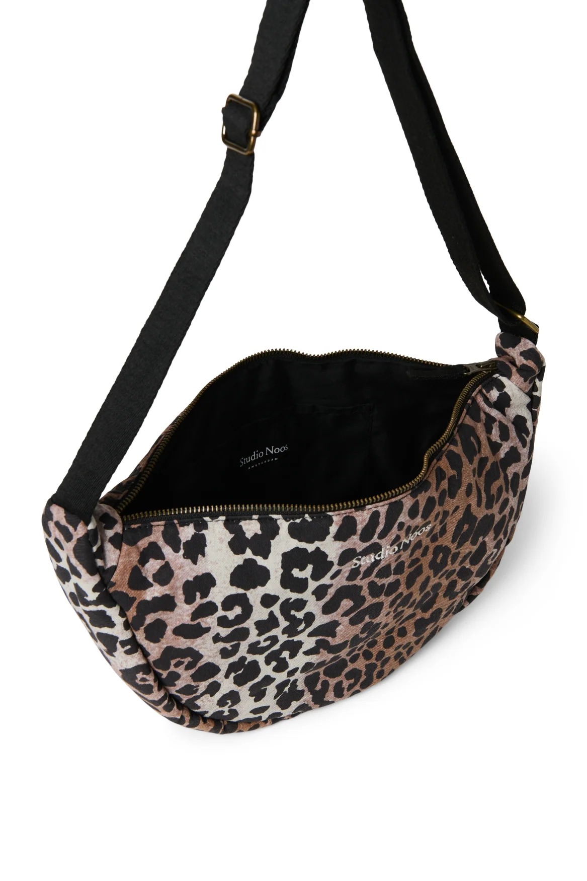 Soft Cotton Adult Fanny Pack | Hazel Leopard