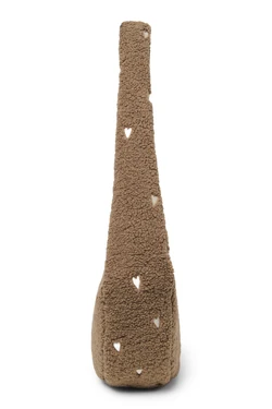 Teddy Mini Cross Body Bag | Brown Hearts