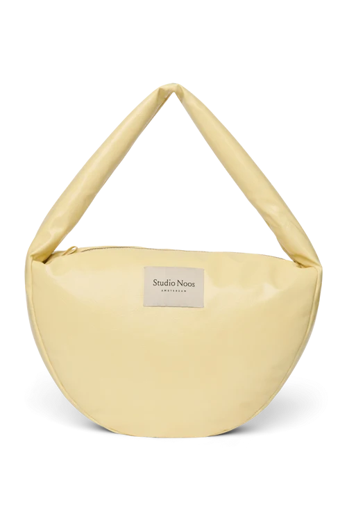 Vegan Leather Cross Body Bag | Butter Yellow