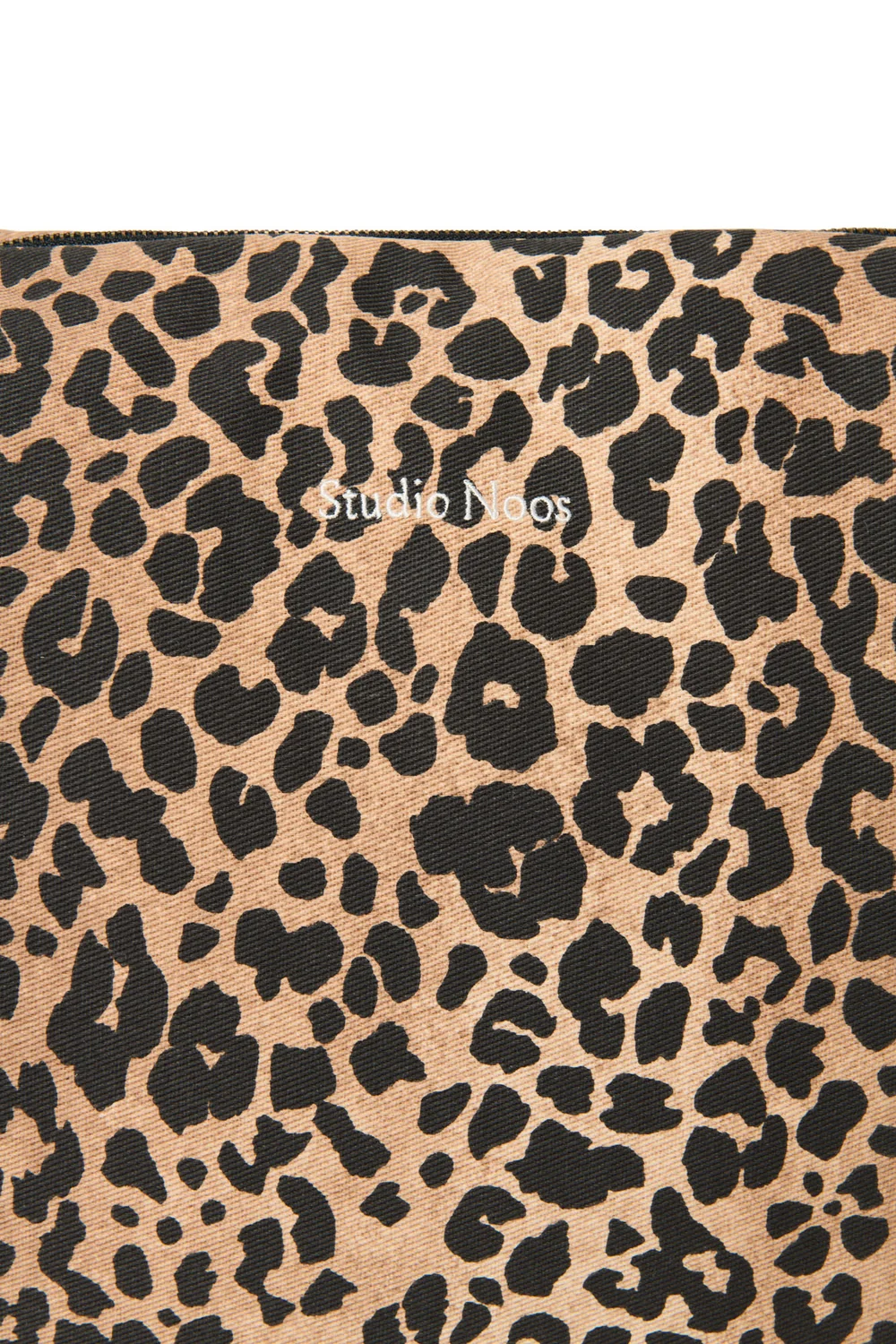 Cotton Diaper Bag | Brown Leopard