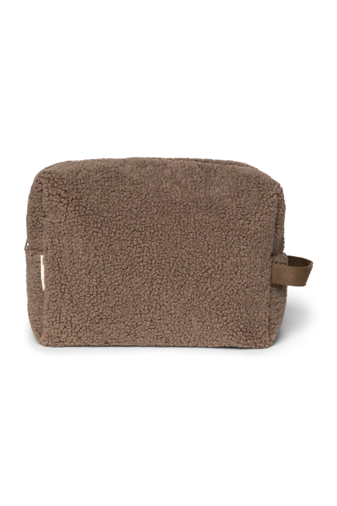 Teddy Toiletry Bag | Brown