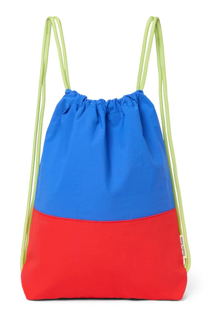 Patchwork Gym Bag | Fiery Red