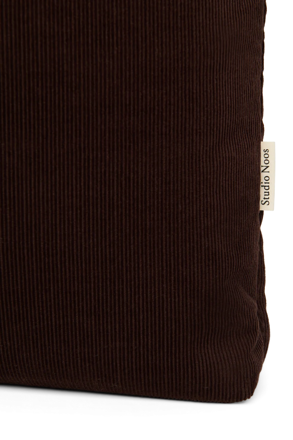 Rib Puffy Mom Bag | Dark Brown