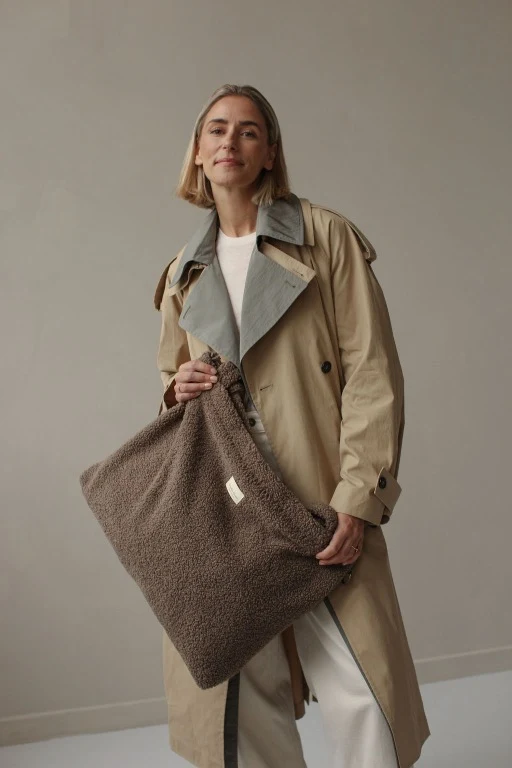Teddy Diaper Bag | Brown