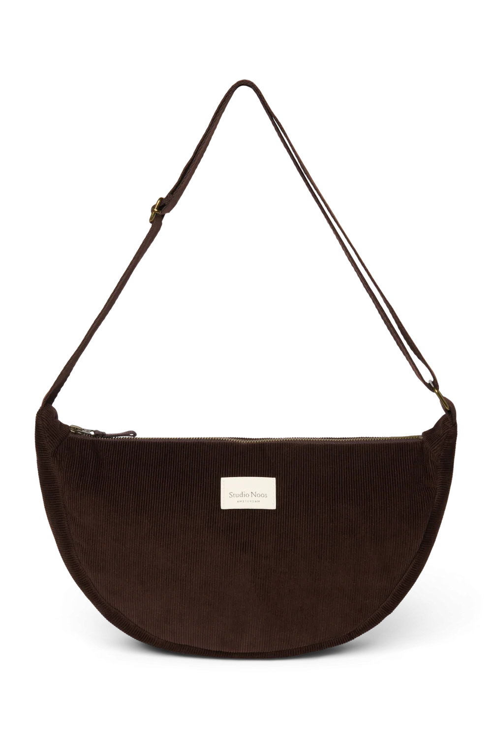 Rib Puffy Adult Fanny Pack | Dark Brown