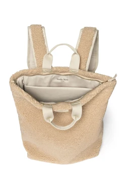 Teddy Adult Backpack | Ecru