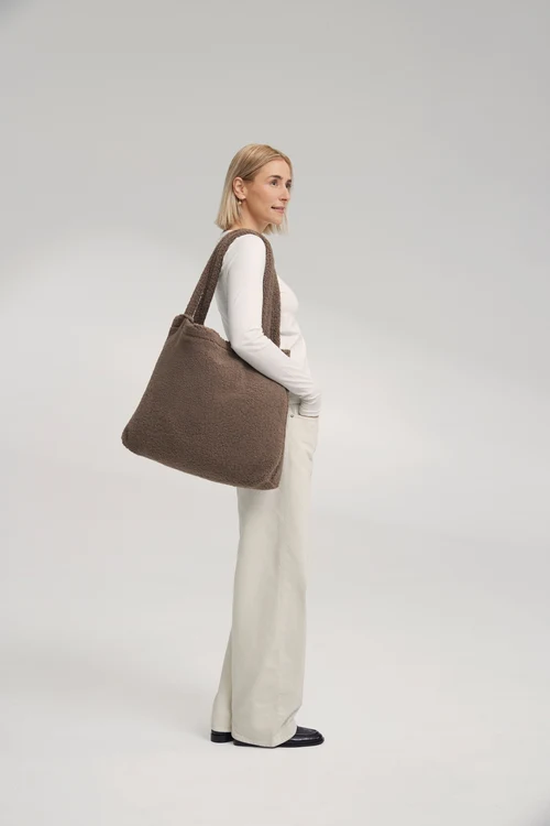 Teddy Mom Bag | Brown