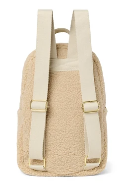 Teddy Mini Backpack | Ecru Flower Heart