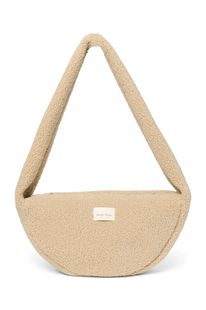 Teddy Mini Cross Body Bag | Ecru