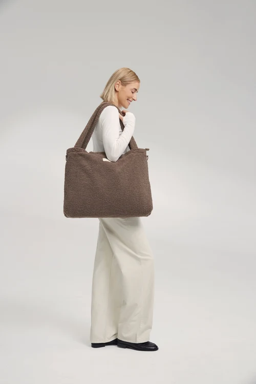 Teddy Diaper Bag | Brown