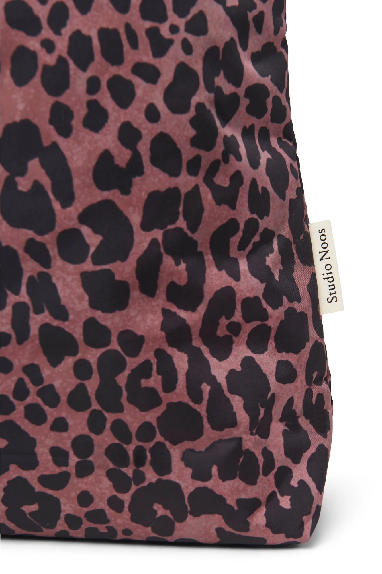 Puffy Mom Bag | Red Leopard