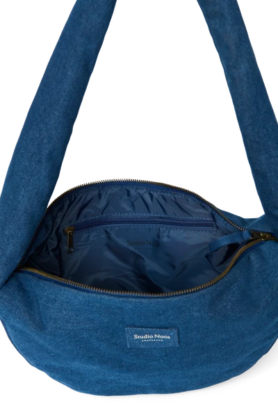 Denim Mini Cross Body Bag | Dark Blue