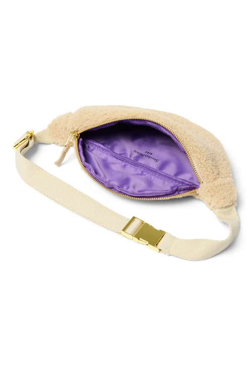 Teddy Mini Fanny Pack | Ecru
