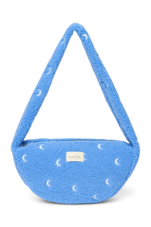 Teddy Mini Cross Body Bag | Light Blue Moon