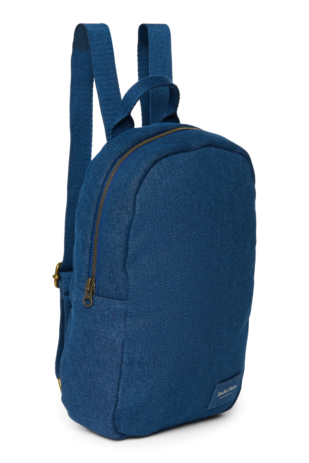 Denim Mini Backpack | Dark Blue
