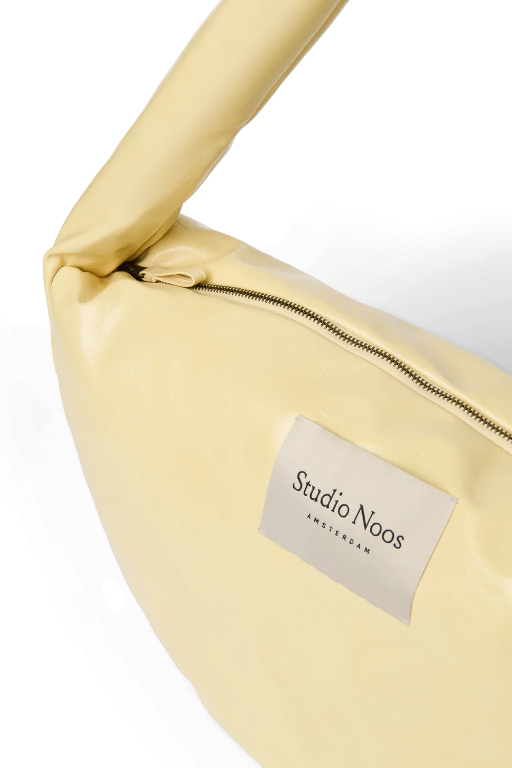 Vegan Leather Cross Body Bag | Butter Yellow