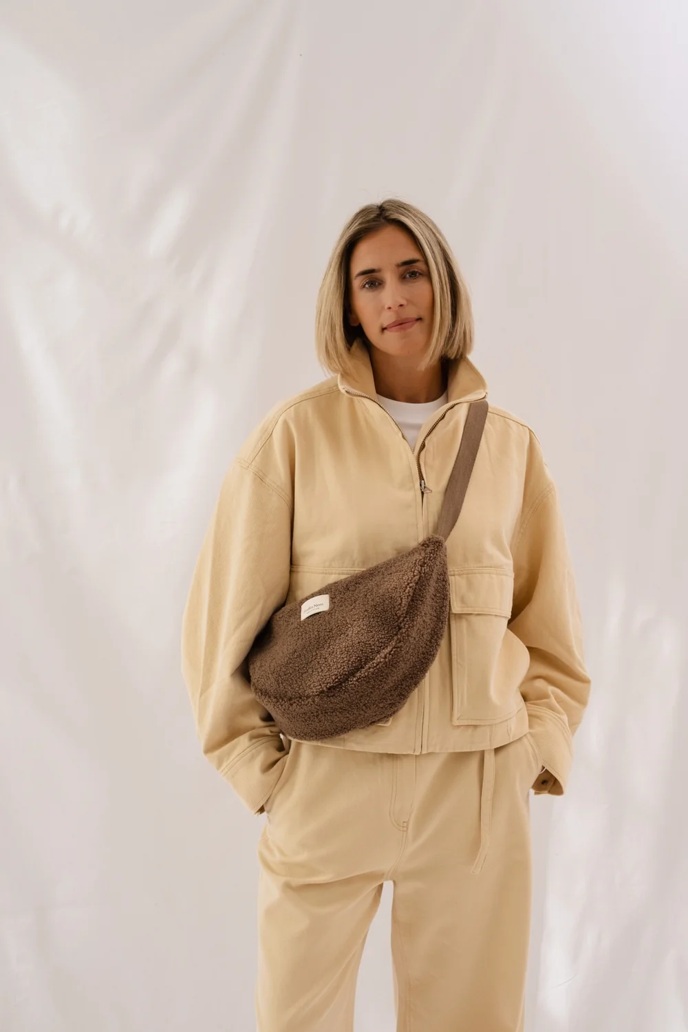 Teddy Adult Fanny Pack | Brown