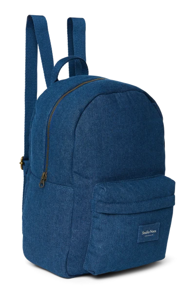 Denim Midi Backpack | Dark Blue