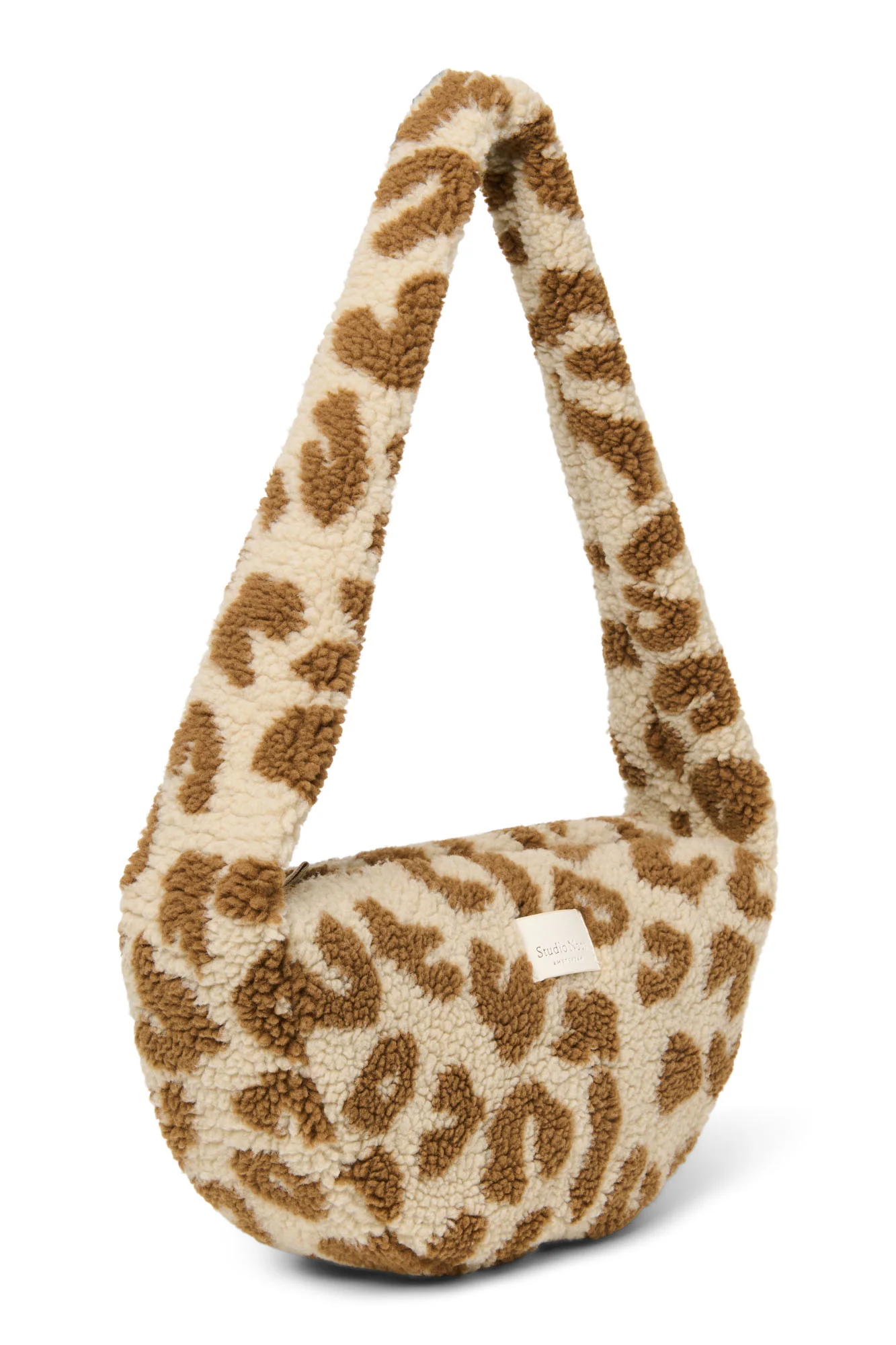 Teddy Mini Cross Body Bag | Leopard