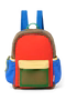 Patchwork Midi Backpack | Fiery Red