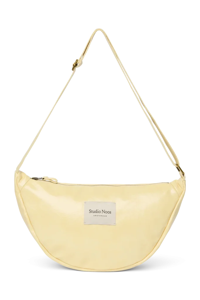 Vegan Leather Adult Fanny Pack | Butter Yellow