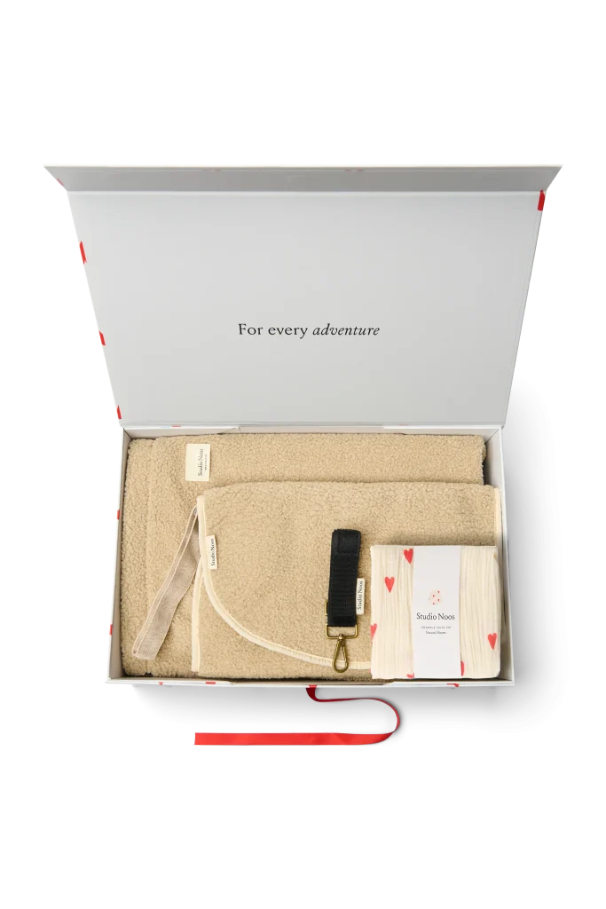 Parent On The Go Gift Set | Ecru Teddy