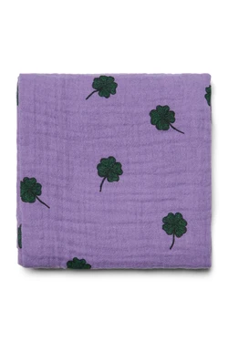 Swaddle Print Medium | Purple Clover