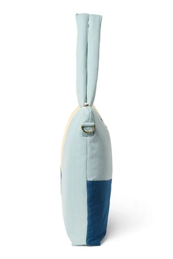 Patchwork Diaper Bag | Denim
