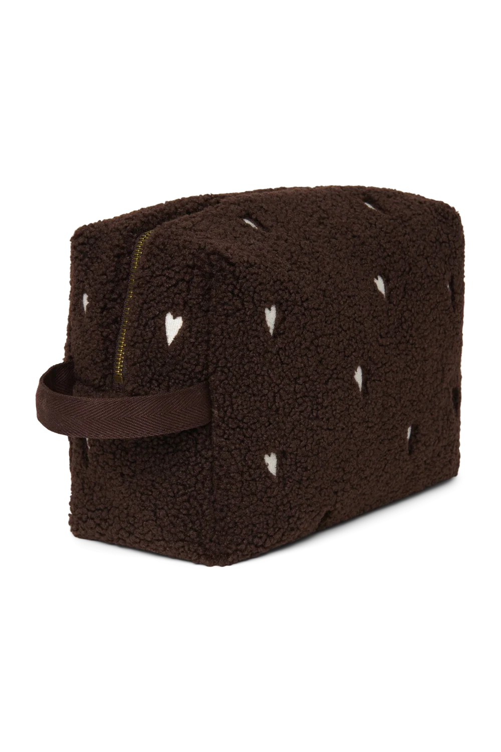 Teddy Toiletry Bag | Chocolate Hearts