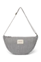 Flannel Chalkstripe Adult Fanny Pack | Light Grey
