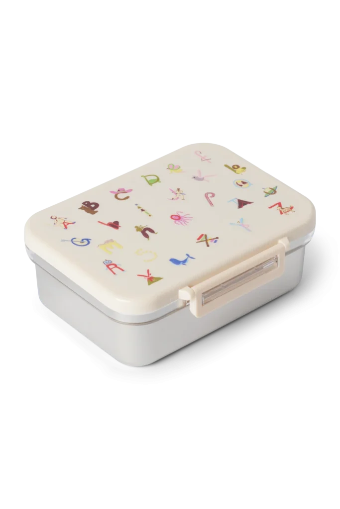 Stainless Steel Lunchbox | Alphabet
