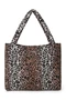 Soft Cotton Mom Bag | Hazel Leopard