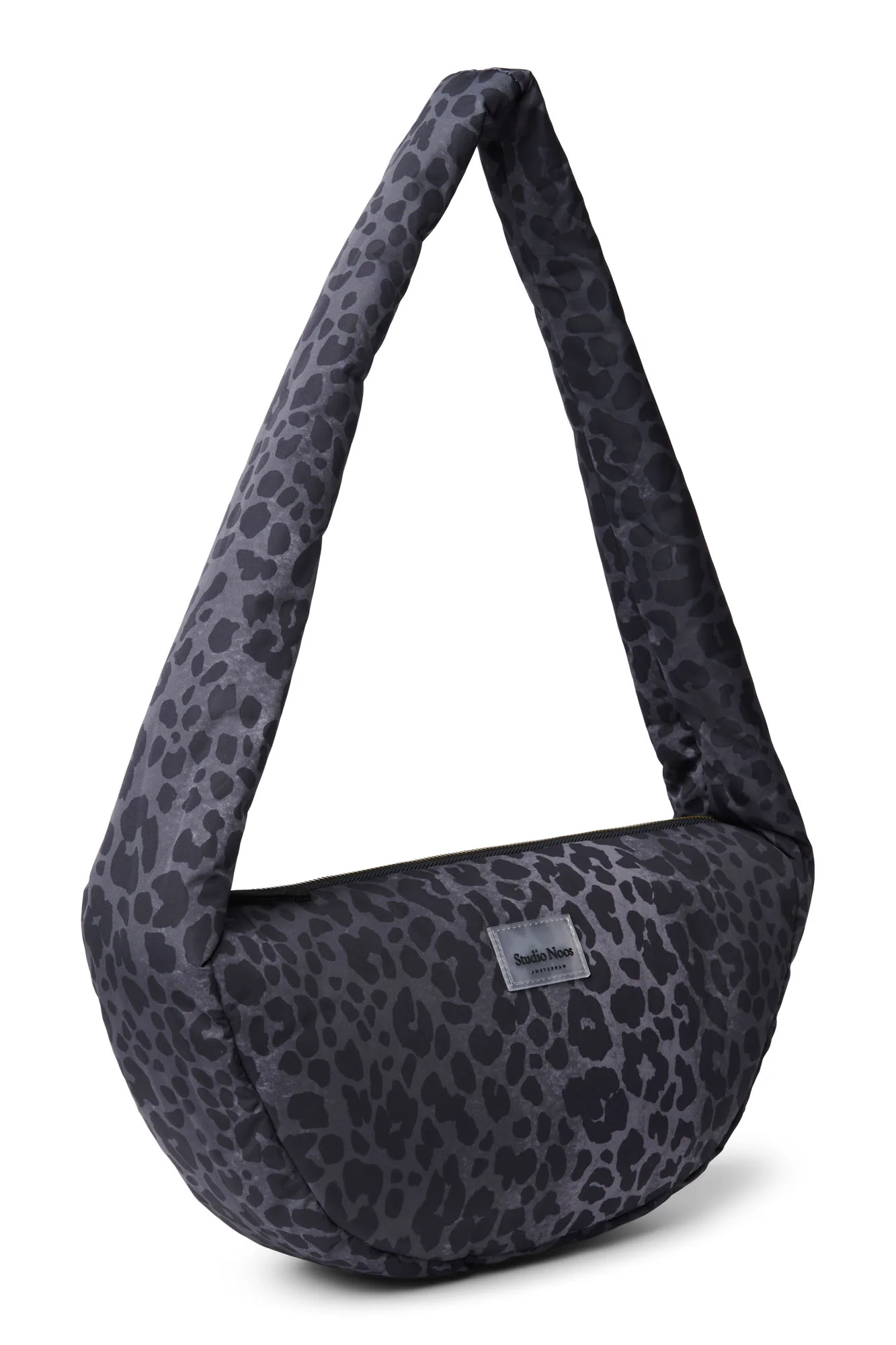 Puffy Mini Cross Body Bag | Leopard