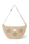 Teddy Adult Fanny Pack | Ecru Flower Heart