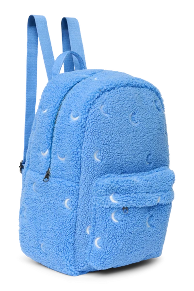 Teddy Midi Backpack | Light Blue Moon