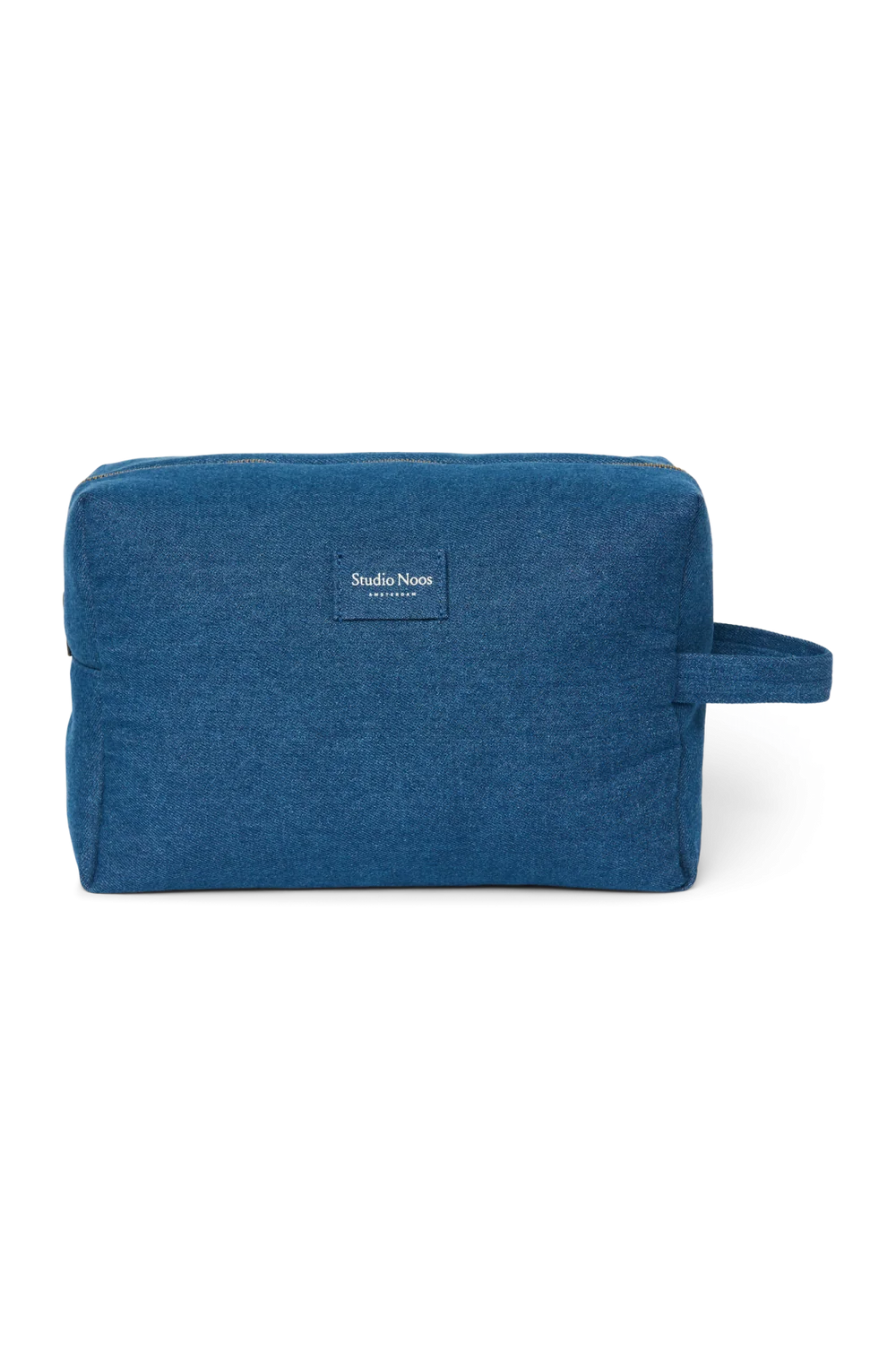 Denim Toiletry Bag | Dark Blue