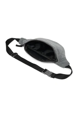 Denim Mini Fanny Pack | Grey