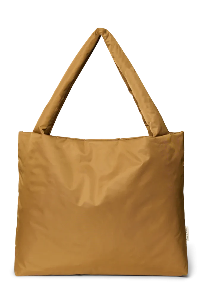 Technical Puffy Mom Bag | Brown