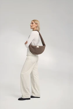Teddy Mini Cross Body Bag | Brown