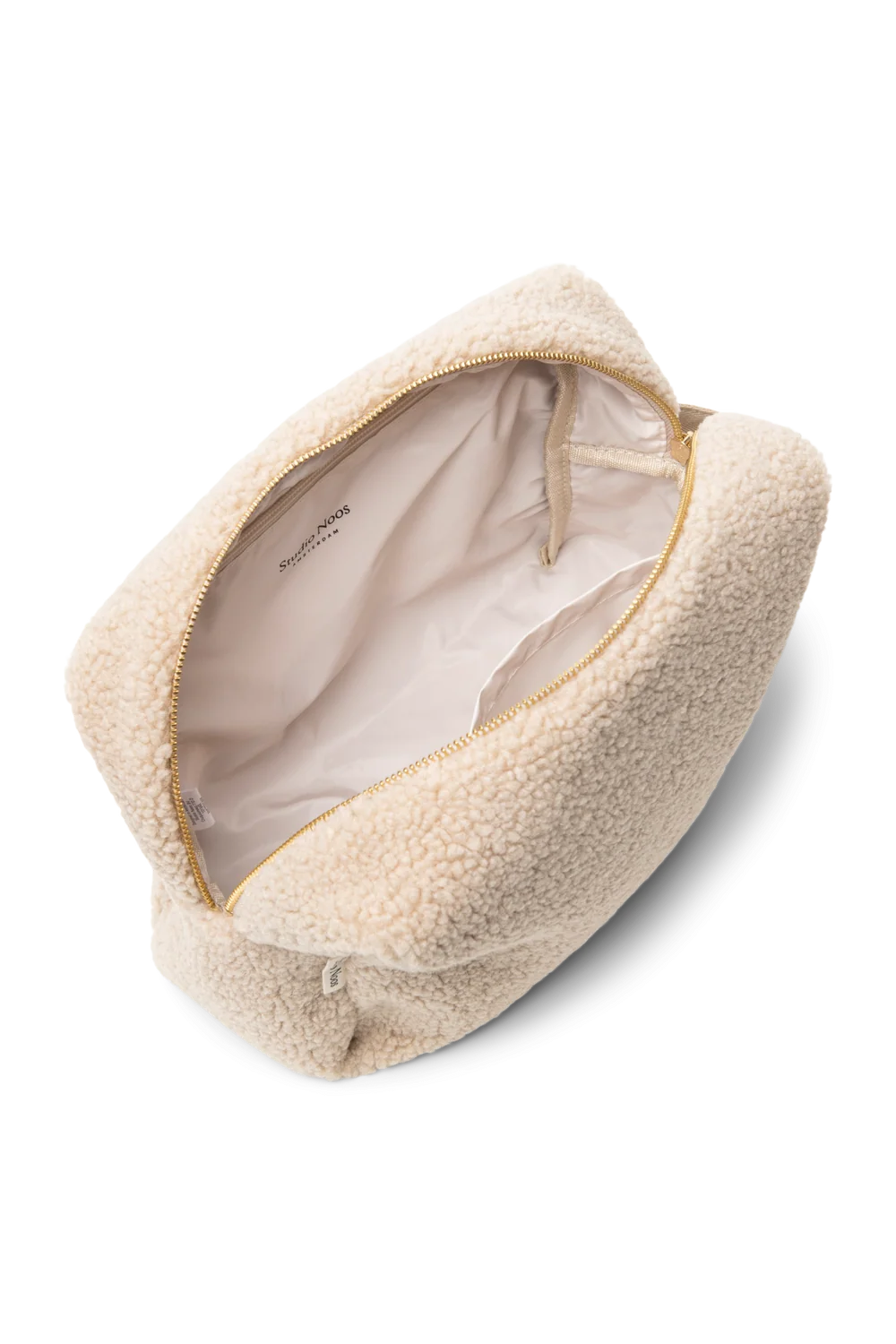 Teddy Toiletry Bag | Ecru