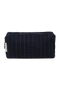 Flannel Chalkstripe Pouch | Dark Blue