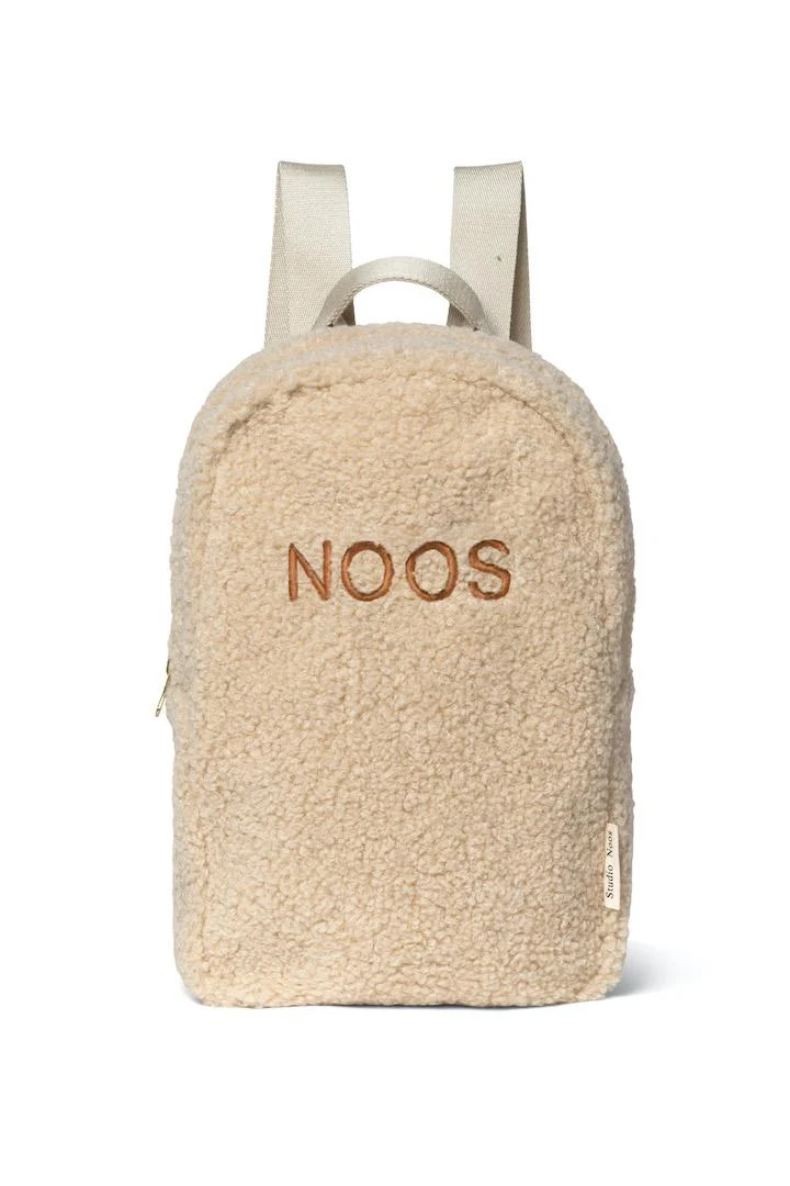 Teddy Mini Backpack | Ecru