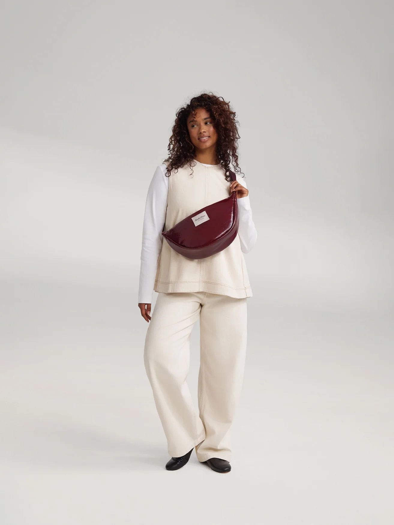 Vegan Leather Adult Fanny Pack | Burgundy